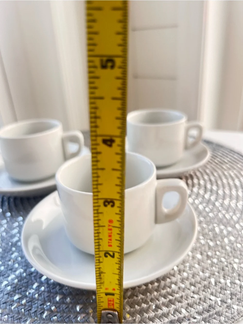 Vintage 1977 Tongan  Monopoli Italian 4 sets: Mini Espresso Cup And Saucers